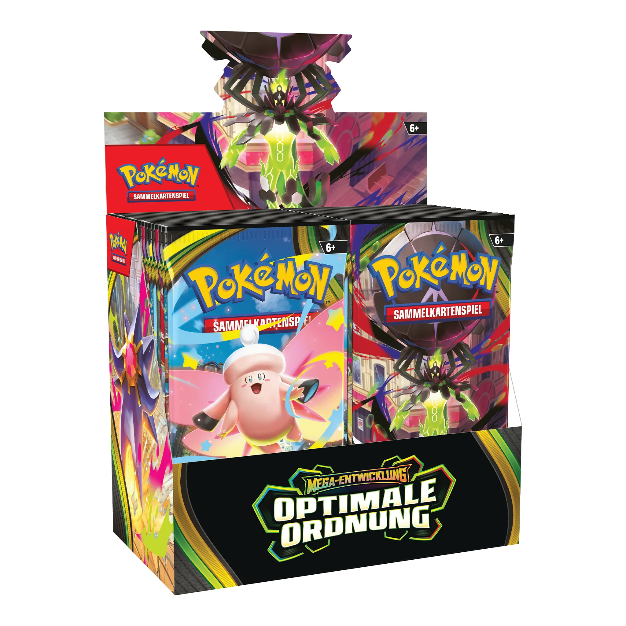 Pokémon Optimale Ordnung - Booster Display (DE)