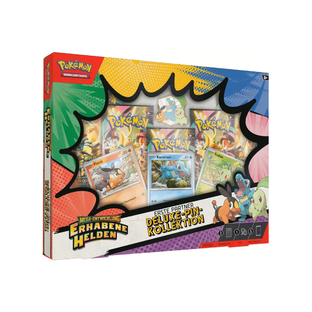 Pokémon Erhabene Helden Deluxe Pin - Kollektion (DE)